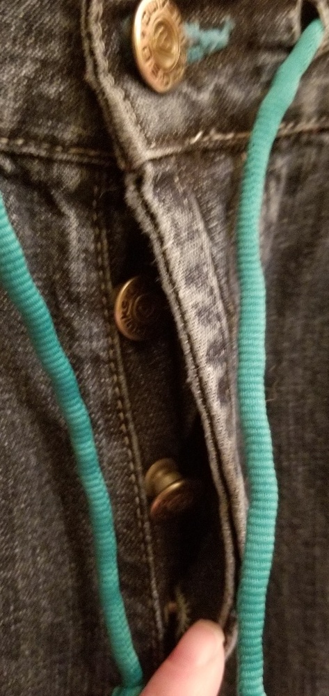 Quicksilver RoxyJean Life button fly Jeans . - Picture 3 of 8